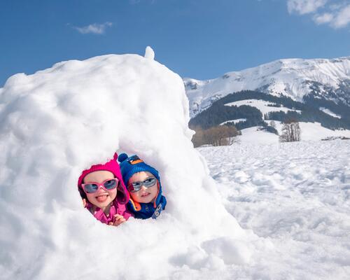 Atividades neve crianças