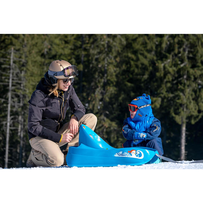 Luge Traineau De Bebe Bobee Bob Bleue David Decathlon Luge Traineau De Bebe Bobee Bob Bleue David Decathlon