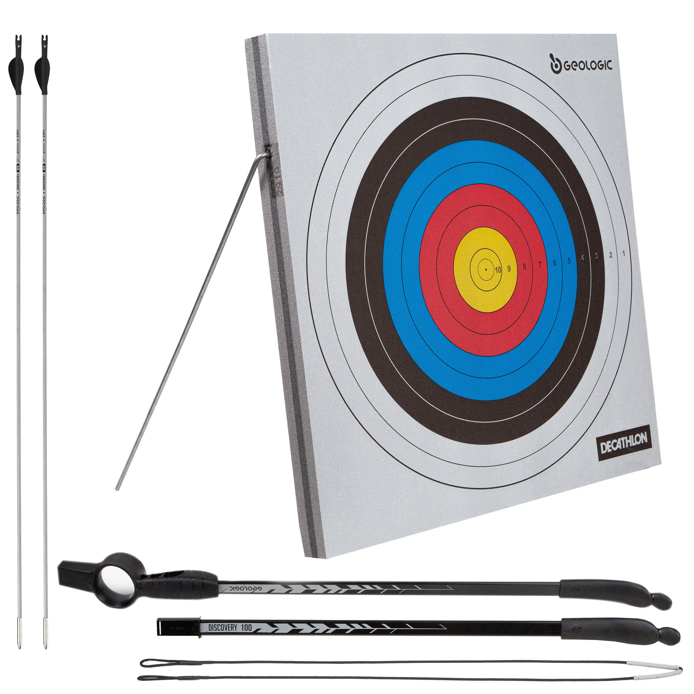 Kit tiro con arco Discovery 100 6/12