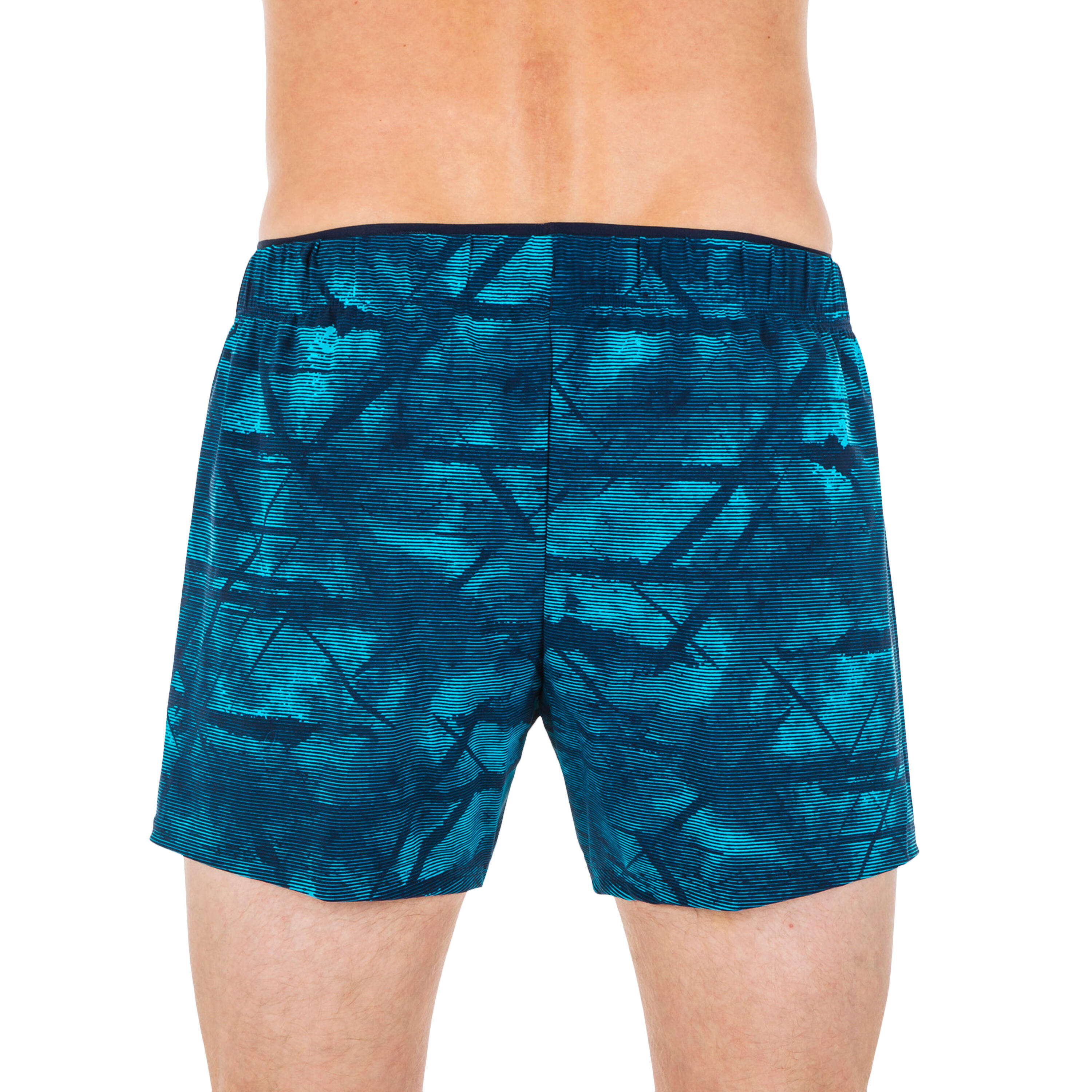 Traje de Baño Natación Swimshort 100 Tex Hombre Azul Corto - Decathlon