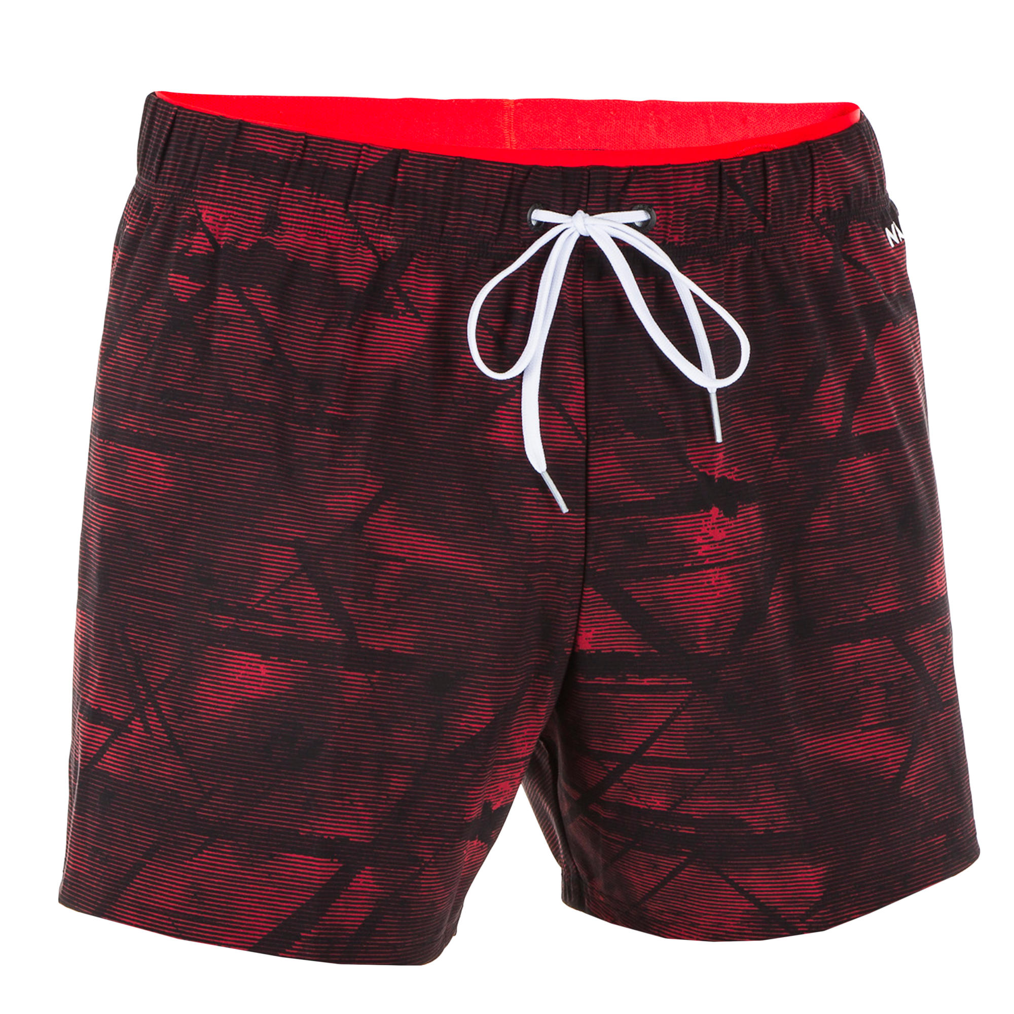 mens swim shorts red