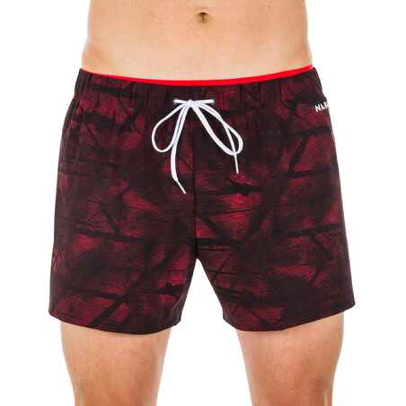 Men’s swimming shorts -  Swimshort 100 Short - Tex Red