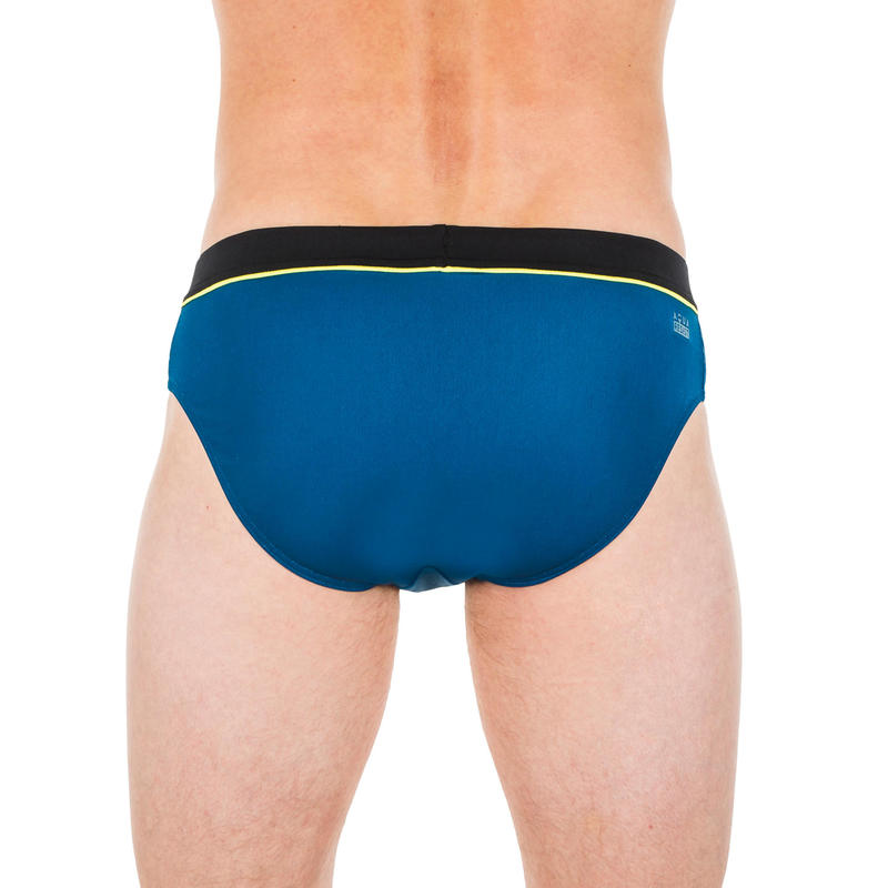 black swim brief mens