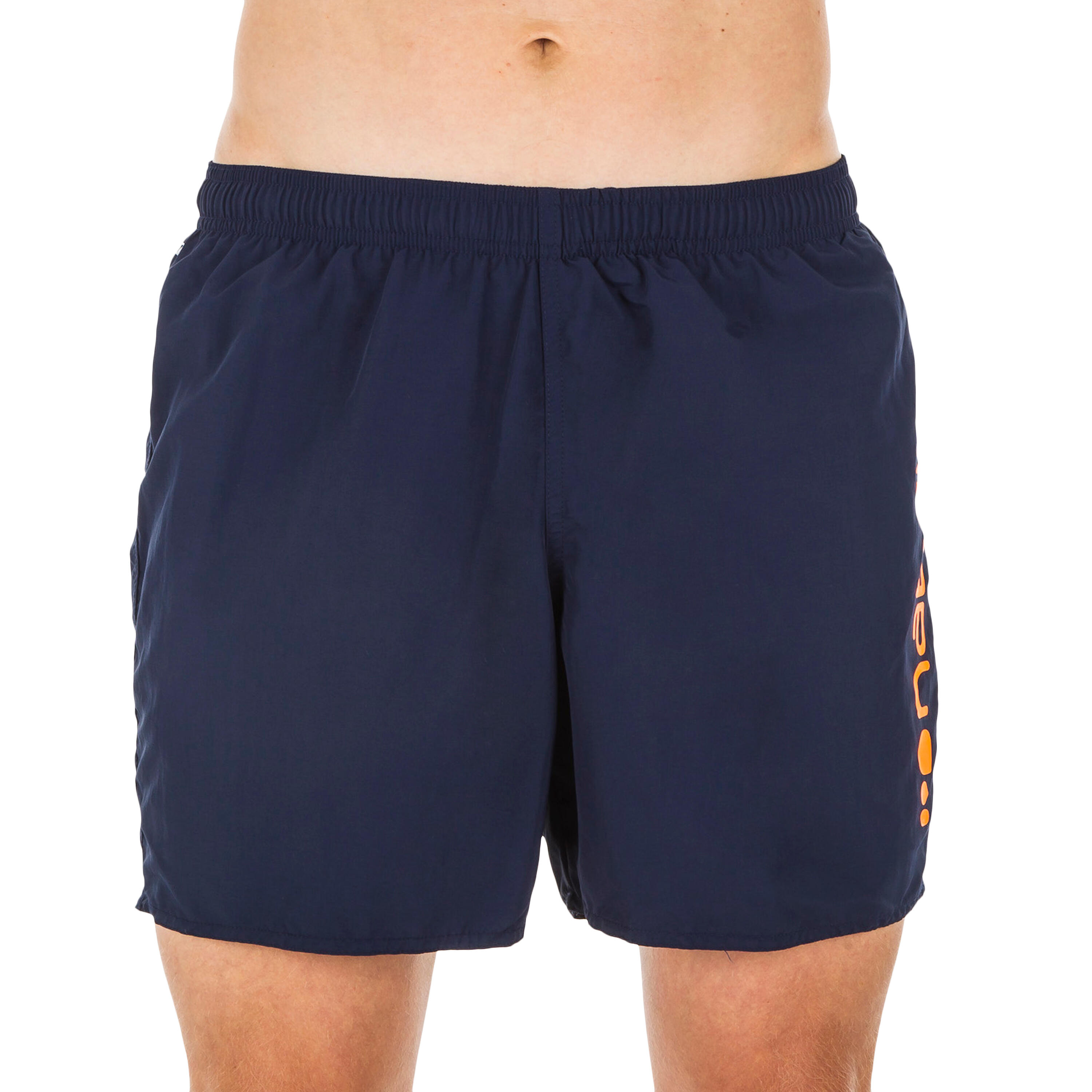 Плавки-шорты мужские синие Swimshort 100 Basic NABAIJI