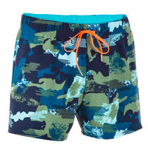 mens khaki swim shorts