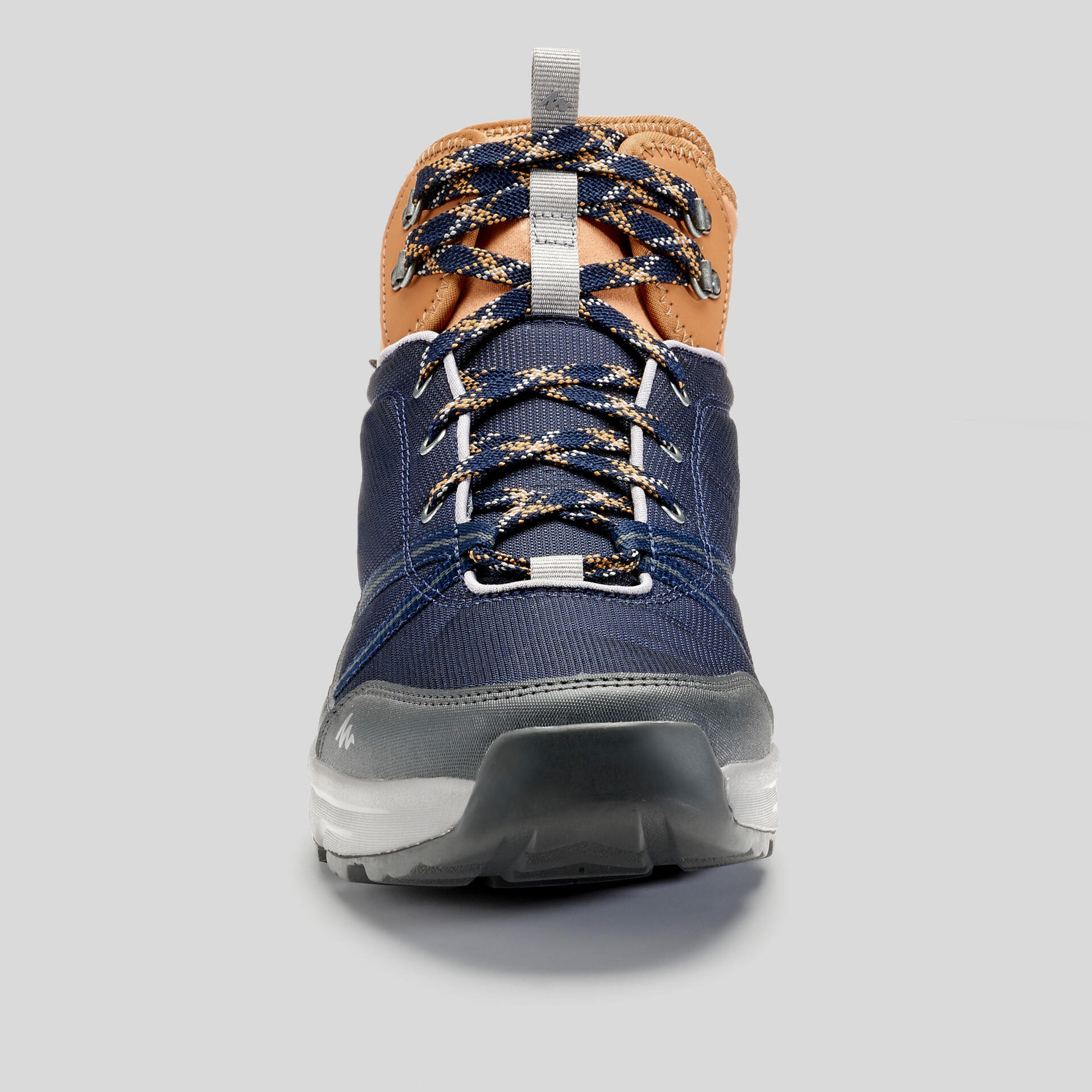 mens navy walking boots