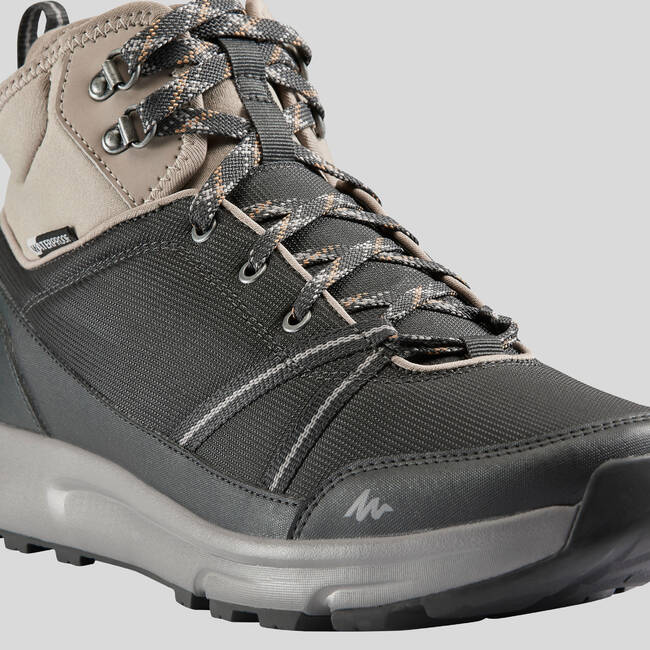 Buy Men's waterproof off-road hiking shoes NH150 Mid WP Grey Online