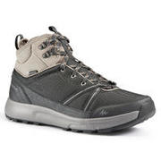 Men’s Waterproof Hiking Boots NH150 Mid WP Carbon grey