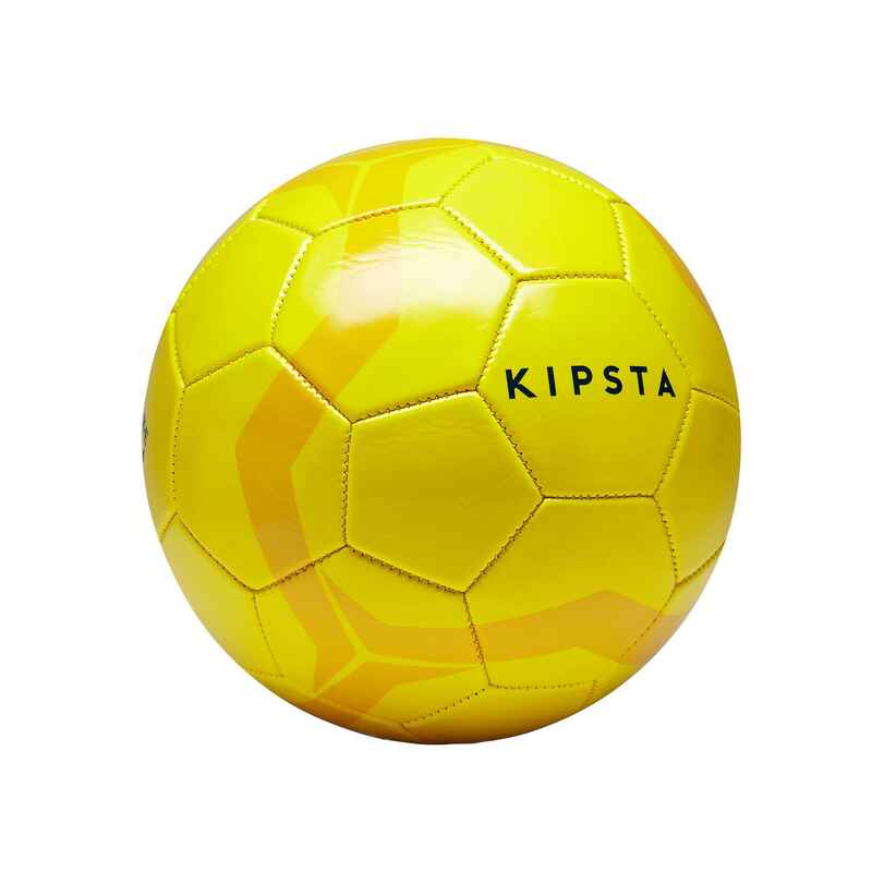 First Kick Football Size 4 (for children ages 8 to 12 years) - Yellow