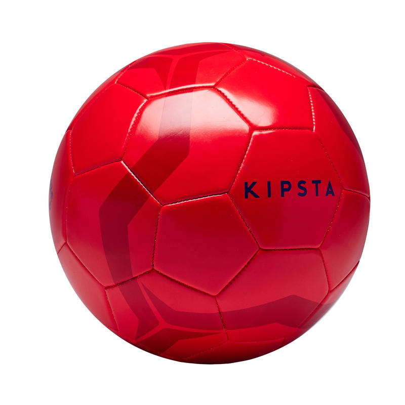 Ballon De Football First Kick Taille 5 12 Ans Rouge Kipsta