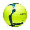 Football Ball Size 5 F100 Hybrid - Yellow/Blue