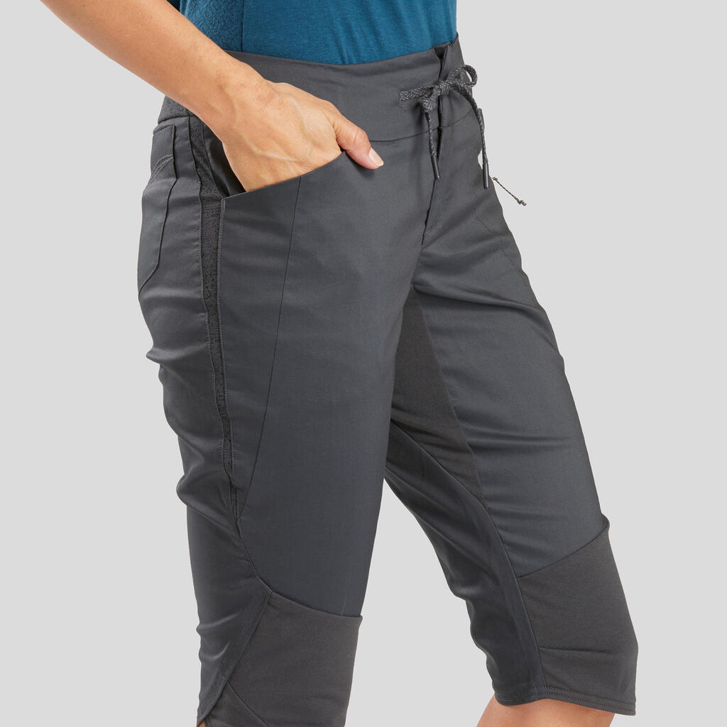 Pantalón 3/4 de senderismo naturaleza - NH500 - Mujer 