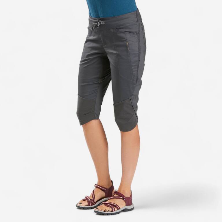 Women's Cropped Hiking Trousers - NH500