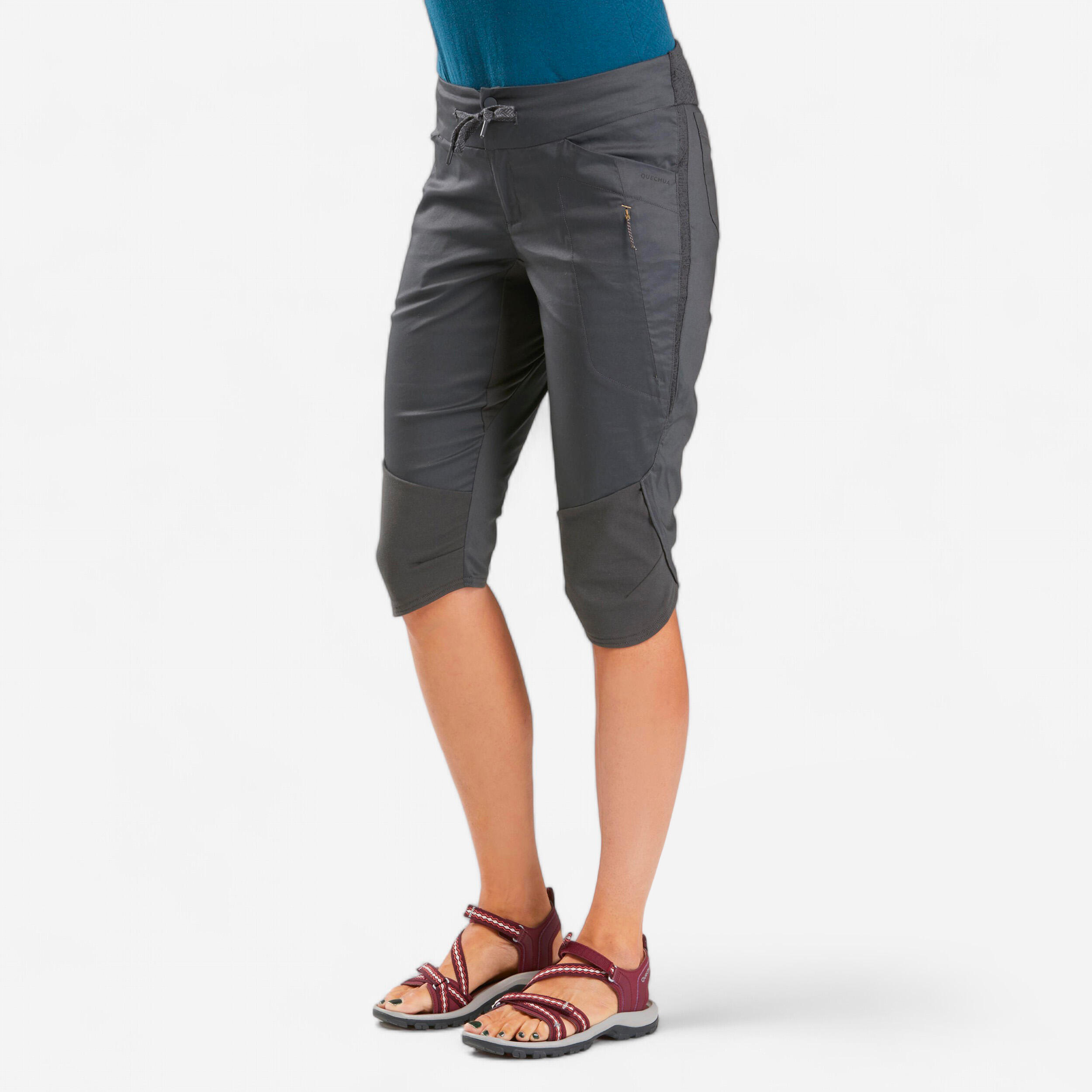 Women's Cropped Hiking Trousers - NH500