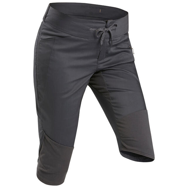 QUECHUA BERMUDA SENDERISMO MUJER NH500 NEGRO