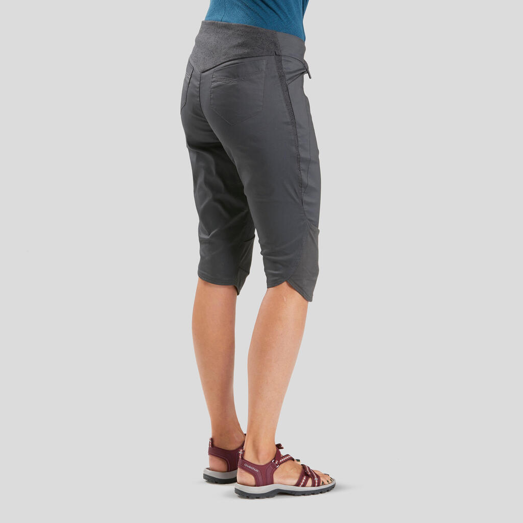 Women's Cropped Hiking Trousers - NH500