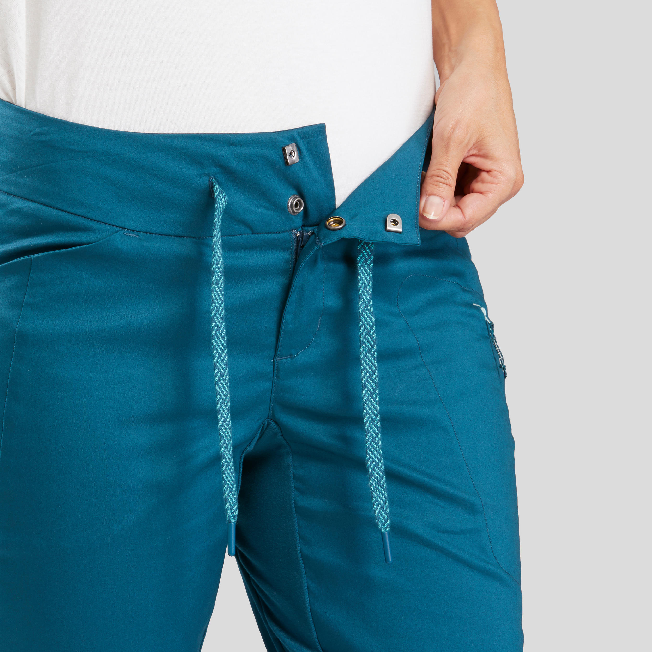 Women's Cropped Hiking Trousers - NH500 6/9