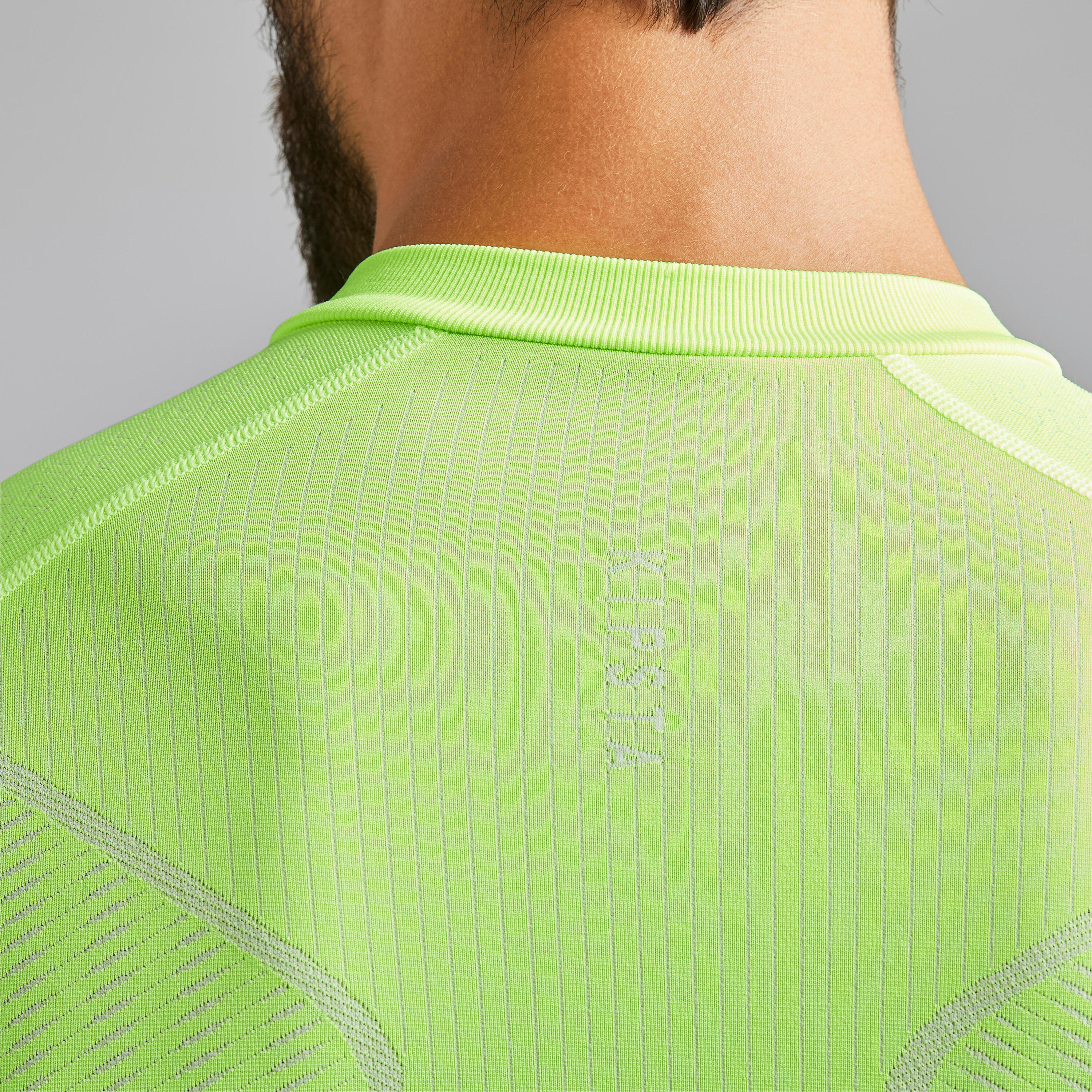 Adult Thermal Base Layer Top Keepdry 500 - Neon Yellow 7/9