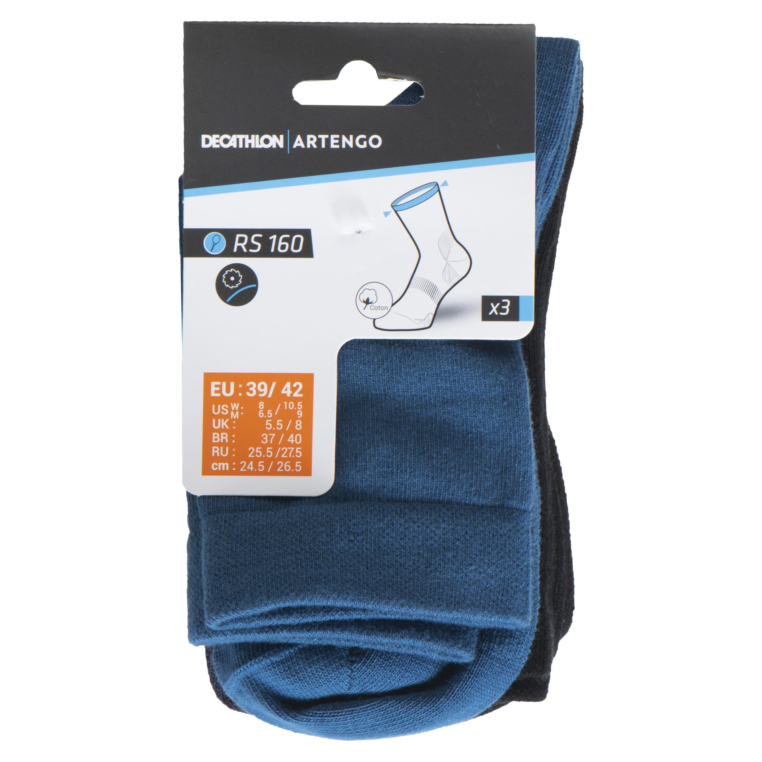 Chaussettes de tennis Adultes DECATHLON