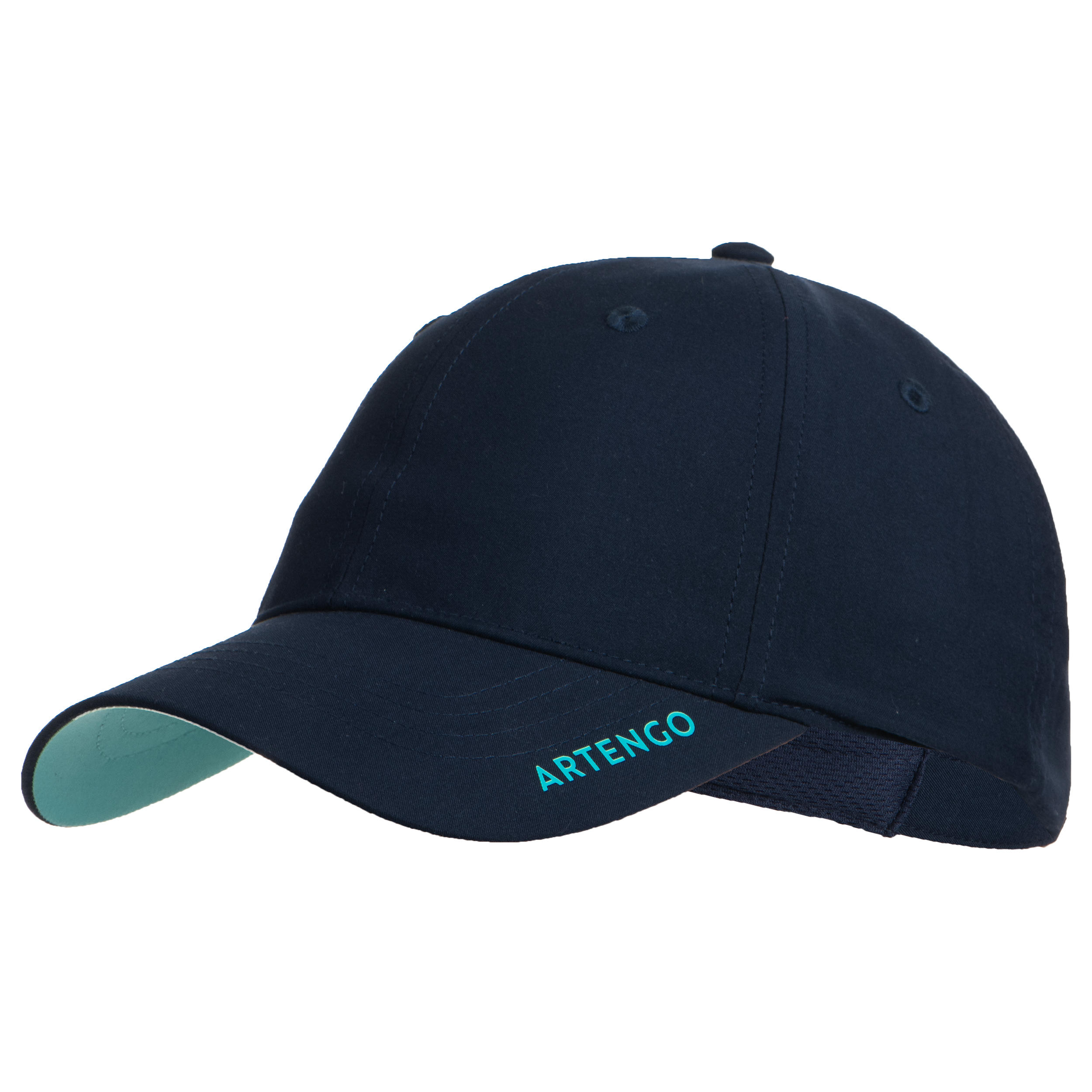 

Sports Cap TC 500 56 cm - Navy/Turquoise -  By ARTENGO | Decathlon, Blue