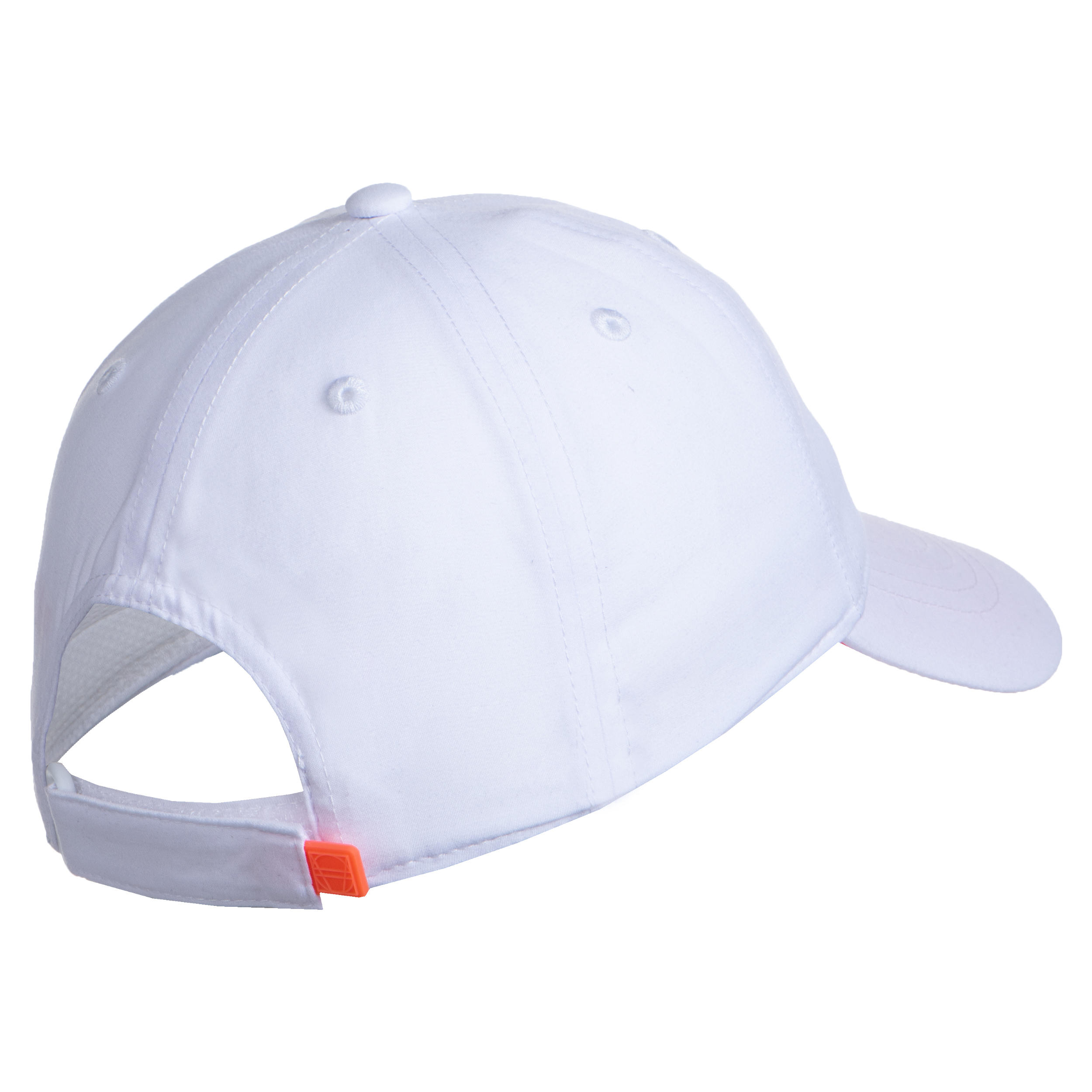 Tennis Cap TC 500 54 cm - White/Coral 6/10
