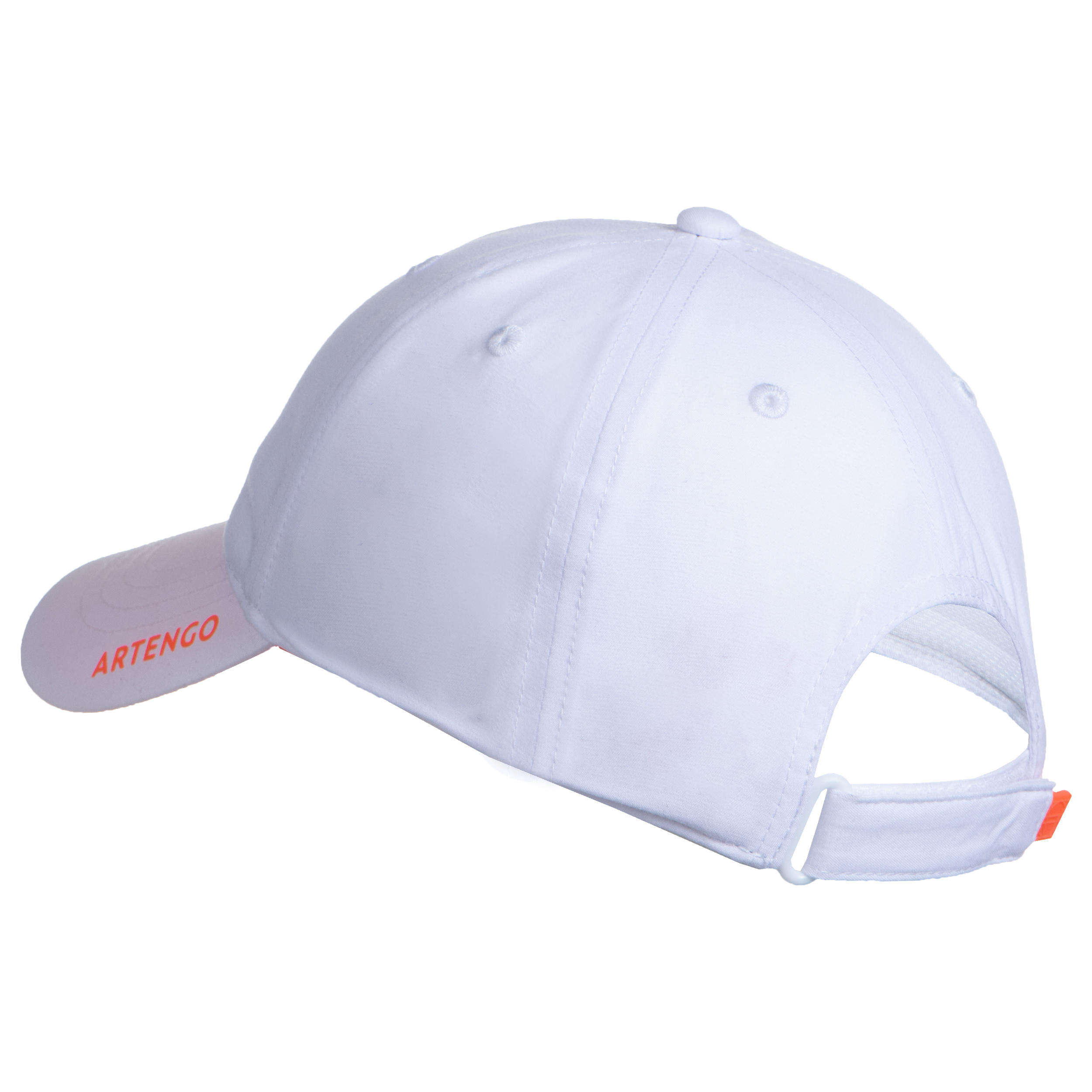 Tennis Cap TC 500 54 cm - White/Coral 4/10
