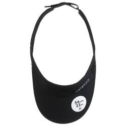 Tennis Visor TV 500 Size 56 - Black