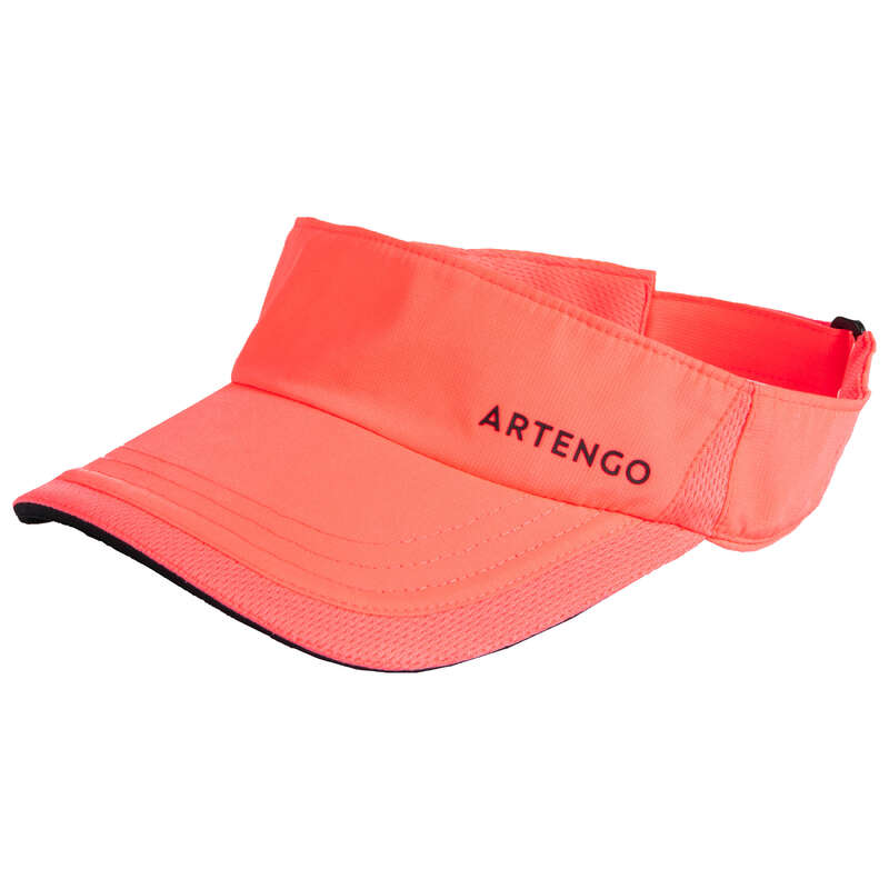 ARTENGO Tennis Visor TV 100 T56 - Pink/Black | Decathlon