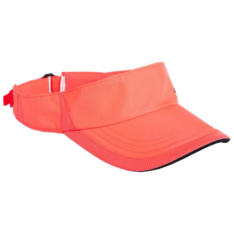 網球遮陽帽TV 100 T56 －粉黑配色