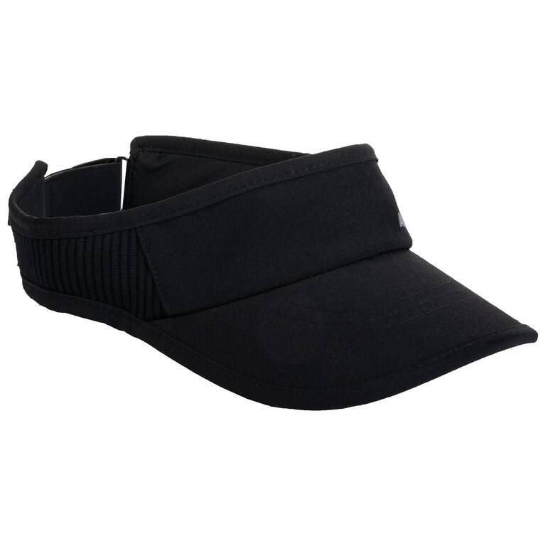 Topi Visor Tenis TV 500 Ukuran 56 - Hitam