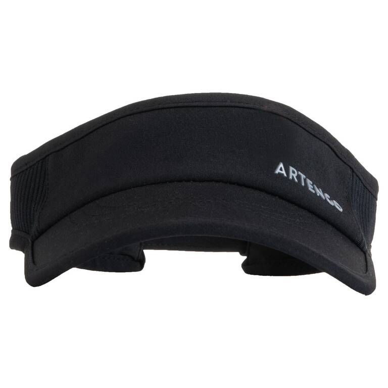 Topi Visor Tenis TV 500 Ukuran 56 - Hitam