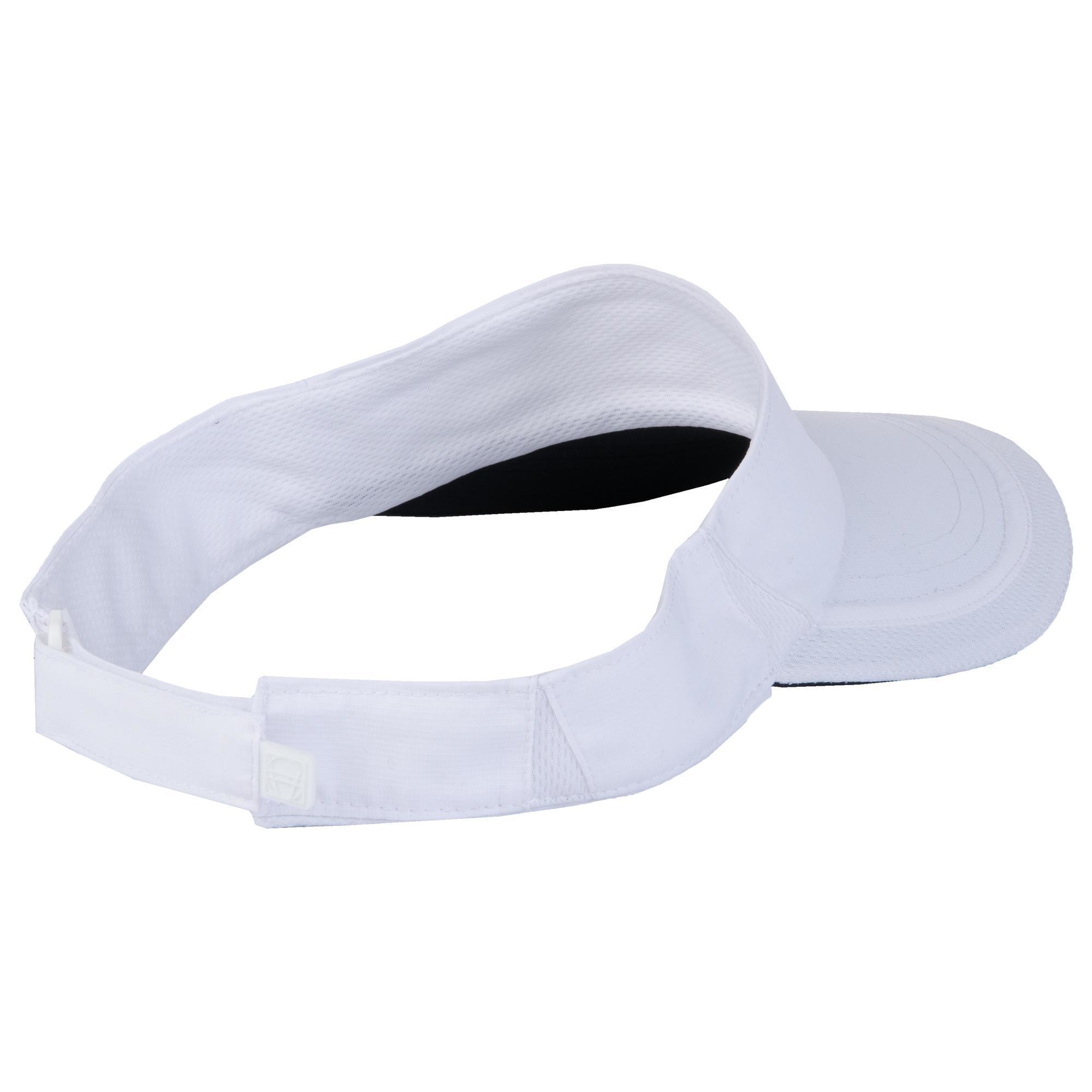 TENNIS VISOR ARTENGO TV 100 WHITE T56