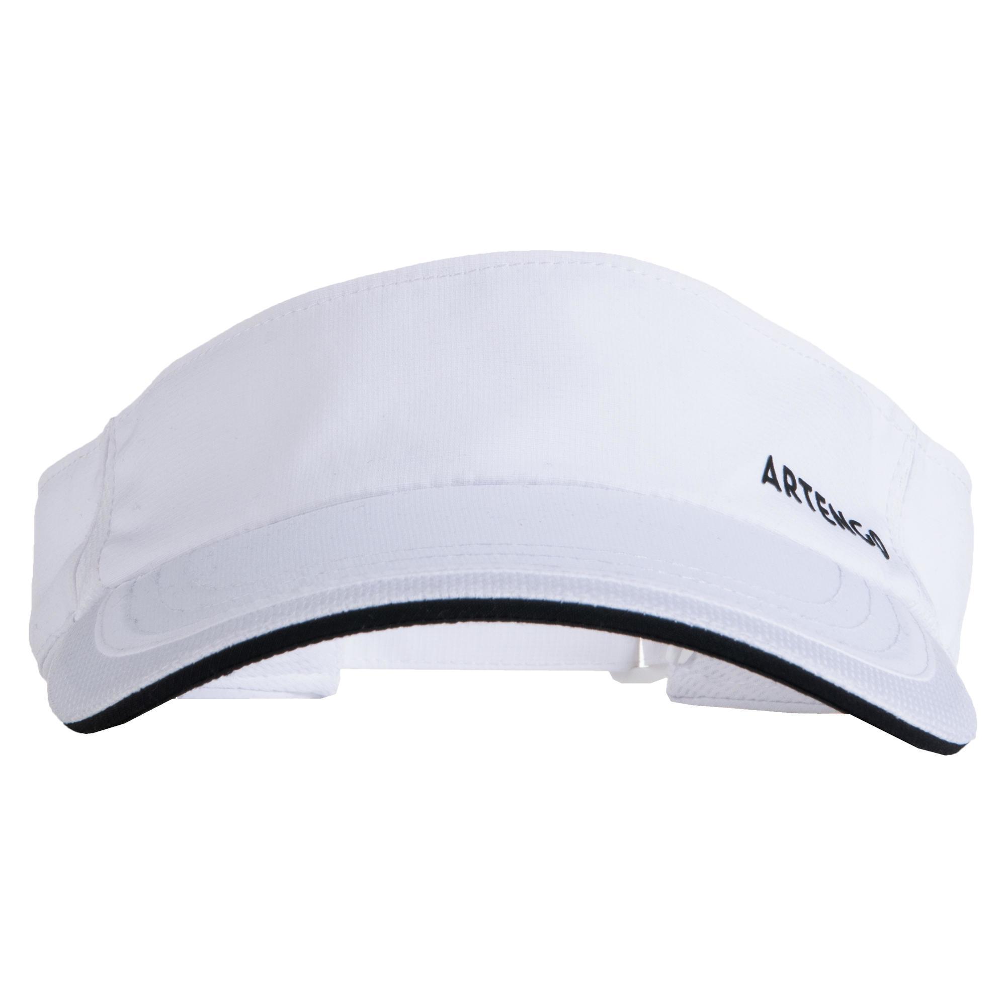 Visiera tennis TV 100 nera ARTENGO | DECATHLON