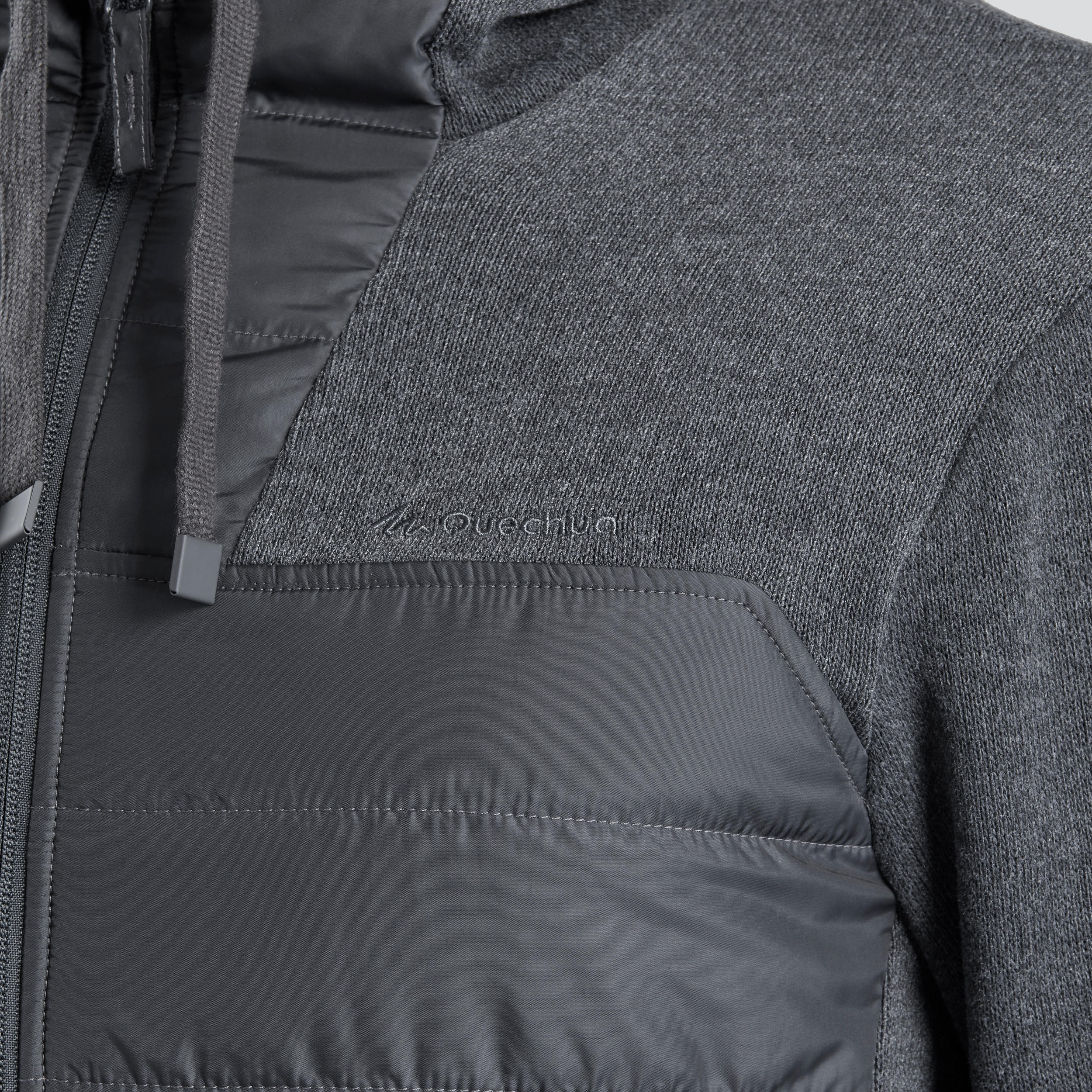 Veste de randonnée en polaire à capuchon homme – NH 100 - QUECHUA