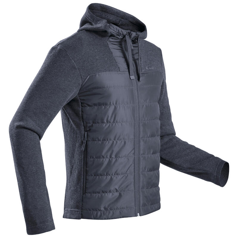 Sweat à capuche de randonnée - NH100 Hybride - Homme