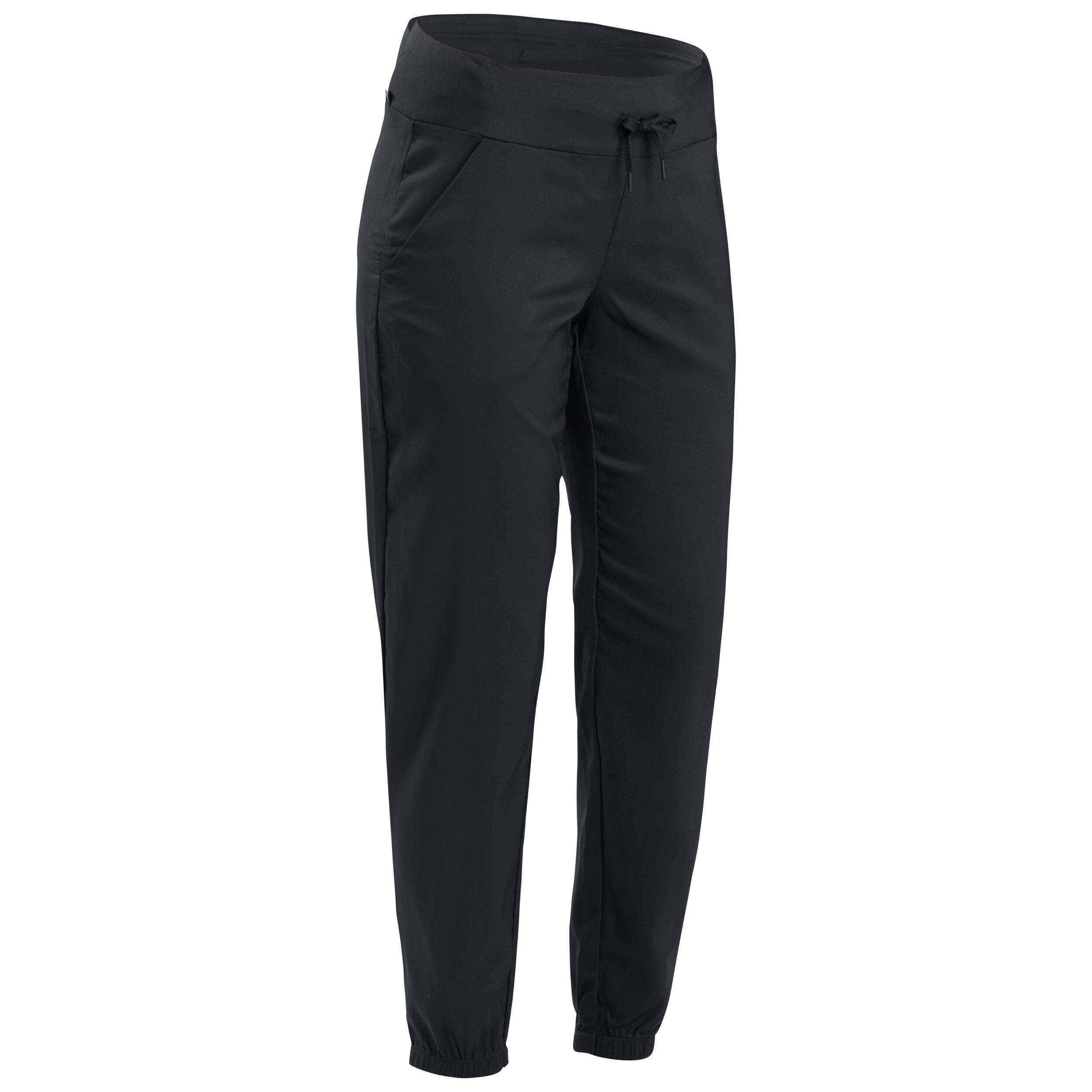 MoFiz Pantalon cargo de randonnée pour femme - Pantalon léger avec taille  élastique - Pantalon de jogging d'entraînement, B03-Noir : : Mode