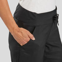 Pantalón de senderismo - Mujer NH100 - Negro