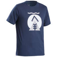 T-shirt NH500 - Marinho QUECHUA - Desporto nas Ferias