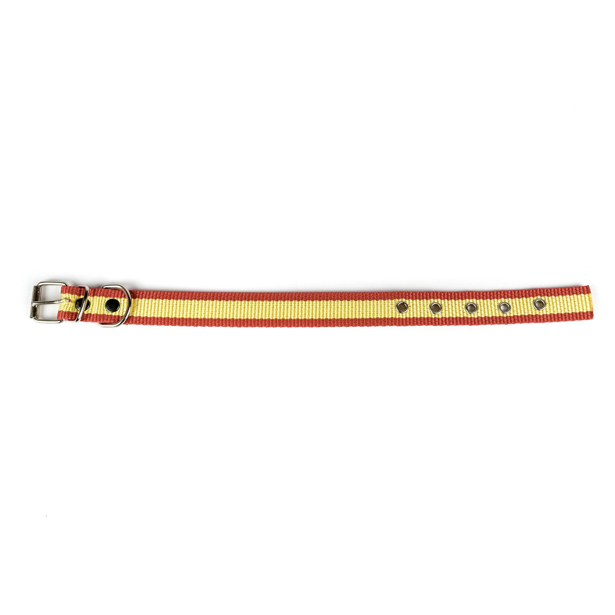 Collar de perro de caza bandera españa 1/1