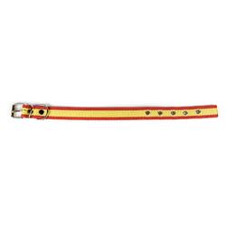 Collar de perro de caza bandera españa