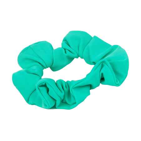 Moña para cabello tipo scrunchies de natación para niñas Nabaiji verde