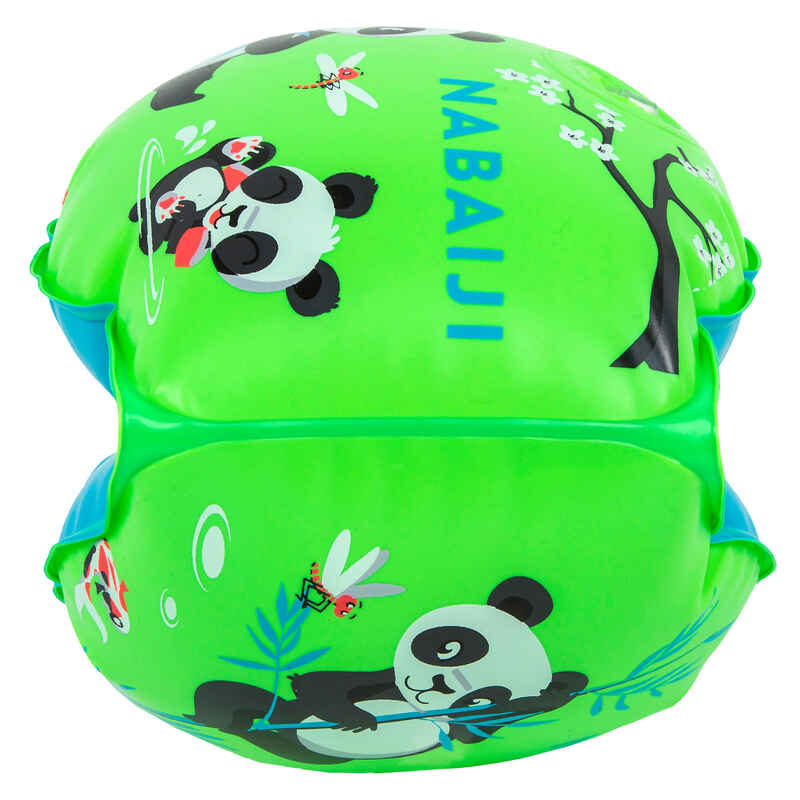 Kids swimming Armbands with "PANDAS” Print - 11-30 kg