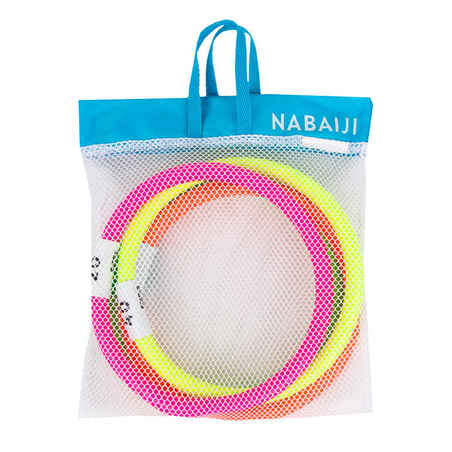 4 weighted aquatic rings multi colours
