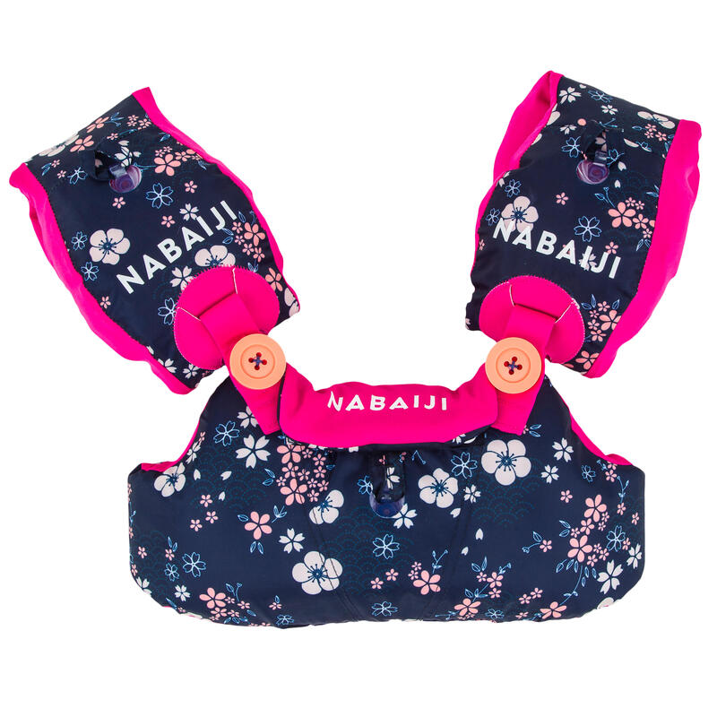 Brassards Ceinture Evolutif Tiswim Enfant Rose Imprime Girafe Nabaiji Decathlon