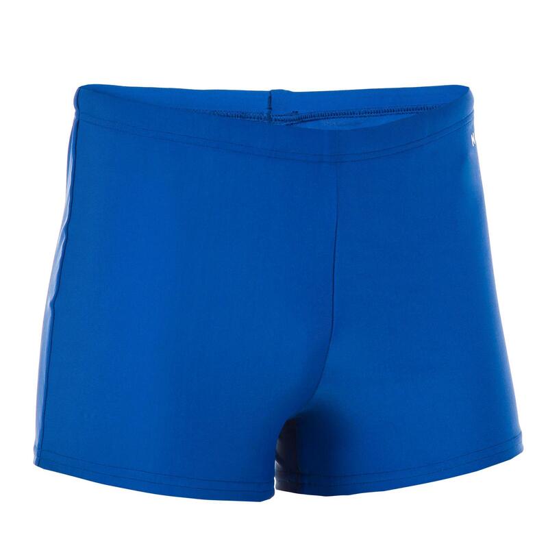 ZWEMBOXER VOOR JONGENS 100 BASIC BLAUW