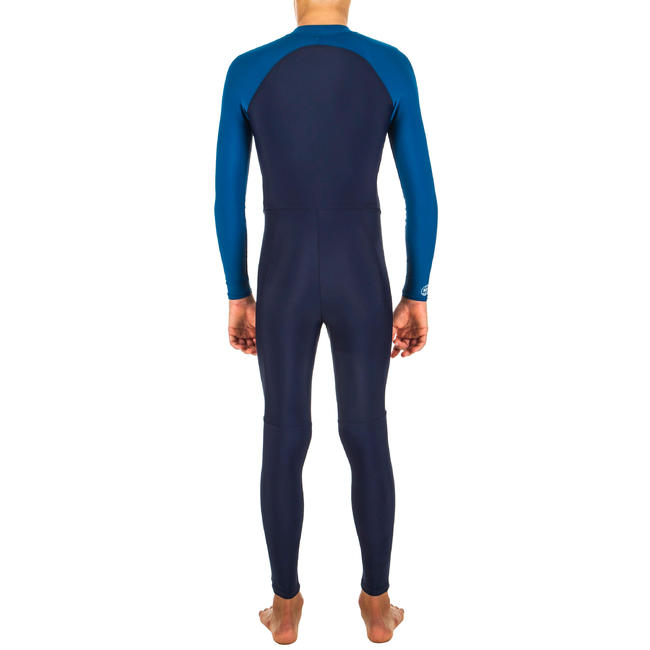 Boys' Full Body Swimsuit 100 - Mask Blue