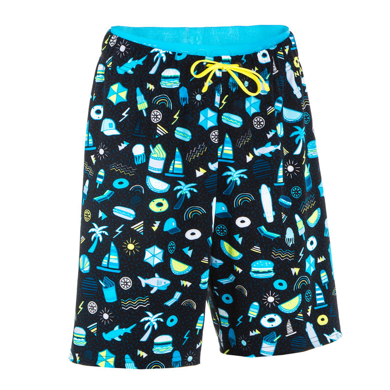 boys black swimming shorts