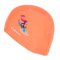 Mesh Swim Cap Print Size S red panda orange