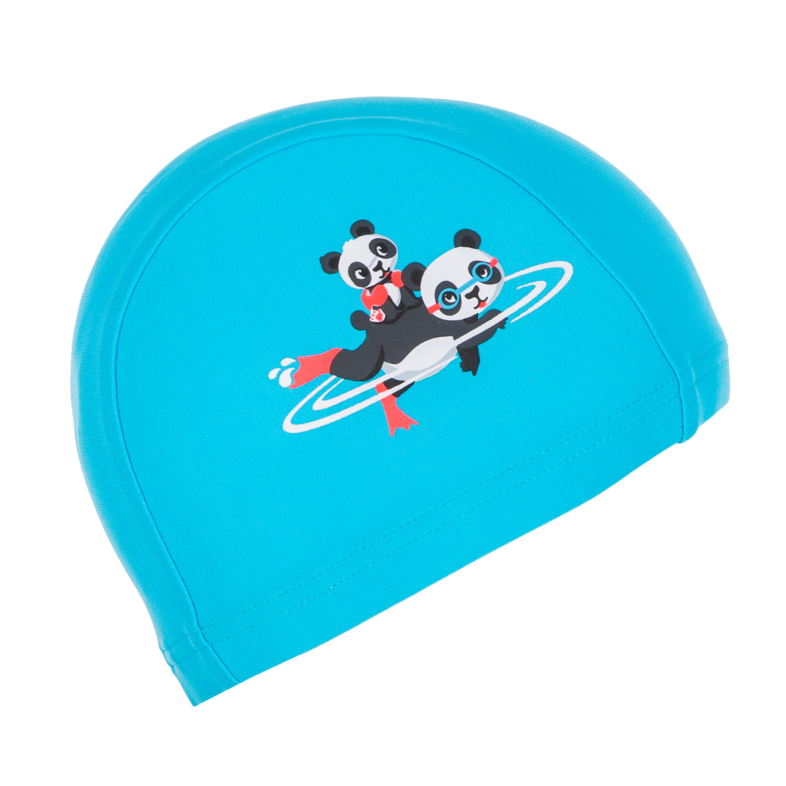 Baby Mesh Swim Cap light blue panda 