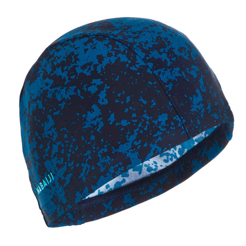 Badekappe Stoff Print All Hide Größe L blau Badekappe Stoff Print All Hide Größe L blau